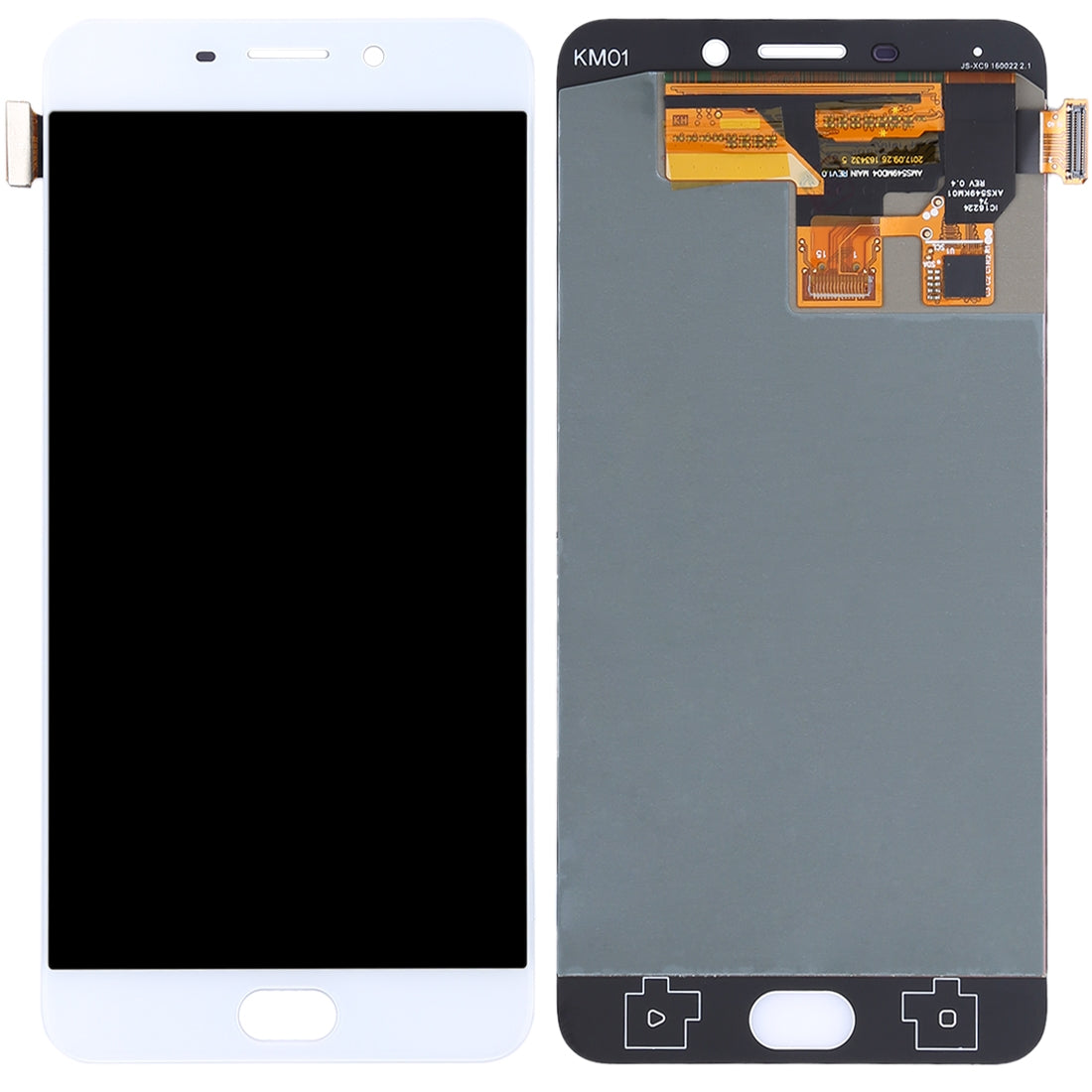 LCD Screen + Touch Digitizer (Oled Version) Oppo R9 White