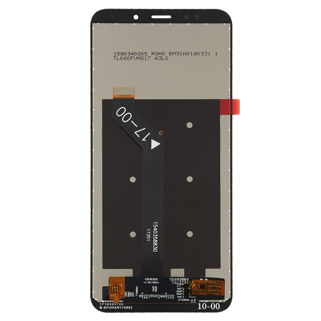 Ecran LCD + Numériseur Tactile Xiaomi Redmi 5 Plus Noir