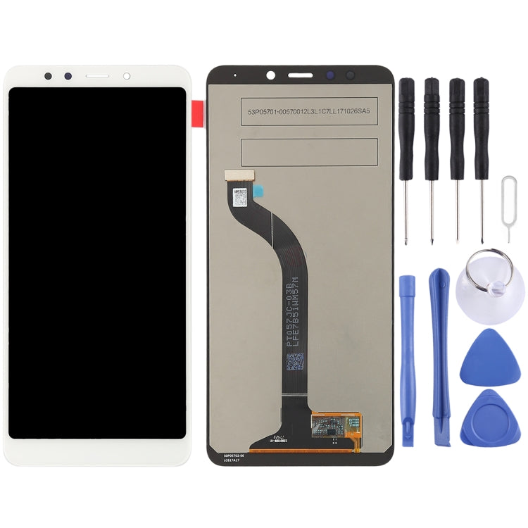 Complete LCD Screen and Digitizer Assembly for Xiaomi Redmi 5 (White)
