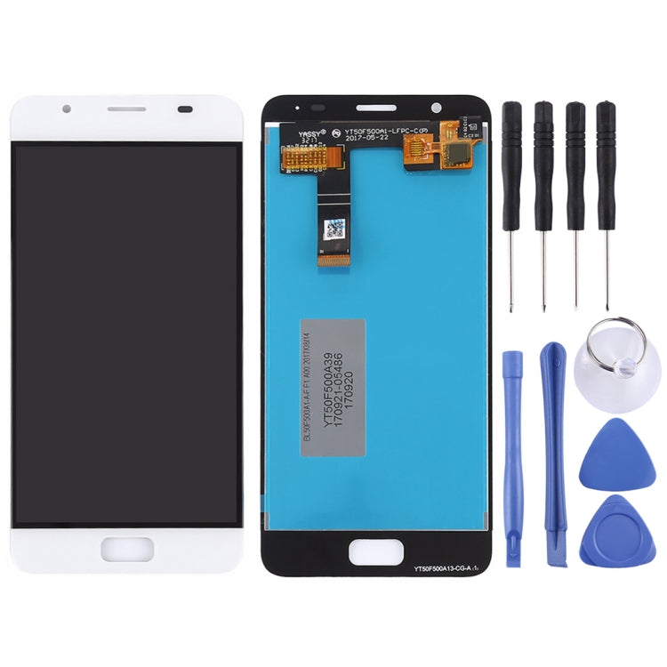 Complete LCD Screen and Digitizer Assembly for Asus Zenfone Pegasus 4A ZB500TL (White)