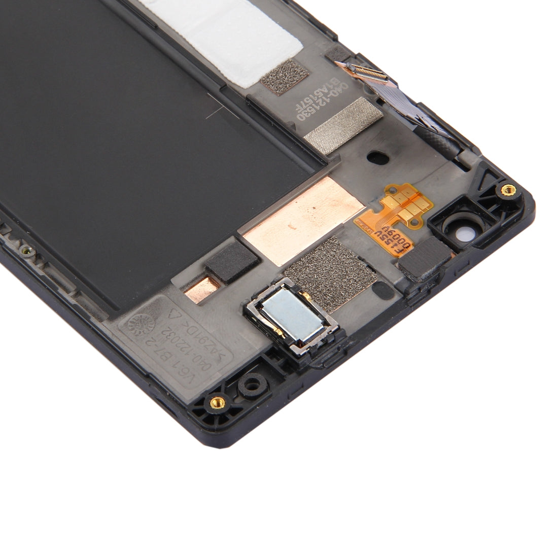 Pantalla Completa LCD + Tactil + Marco Nokia Lumia 735 Negro
