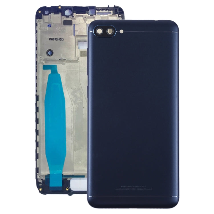 Back Housing with Camera Lens and Side Keys for Asus Zenfone 4 Max ZC520KL X00HD (Blue)