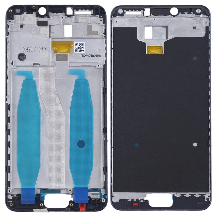 Placa de Bisel de Marco LCD de Carcasa Frontal Para Asus Zenfone 4 Max ZC554KL X00IS X00ID (Negro)