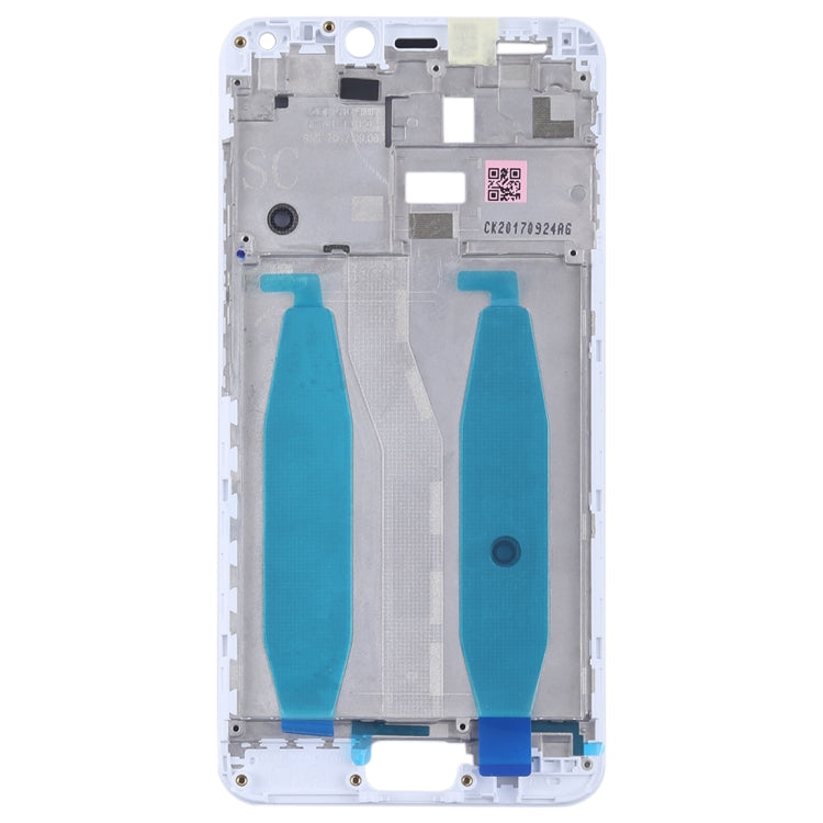 Placa de Bisel de Marco LCD de Carcasa Frontal Para Asus Zenfone 4 Max ZC554KL X00IS X00ID (Blanco)