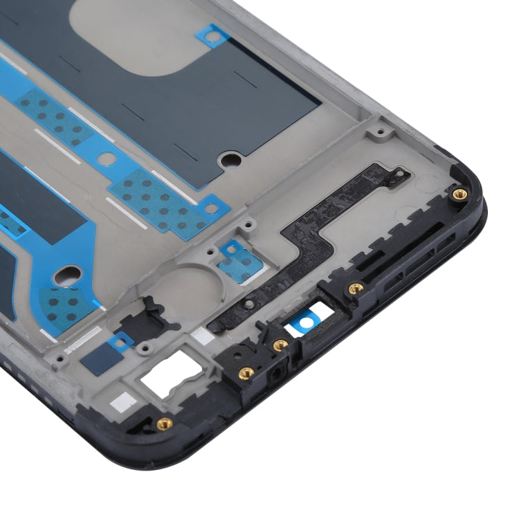 Oppo A77 / F3 Carcasa Frontal Placa de Bisel de Marco LCD (Negro)