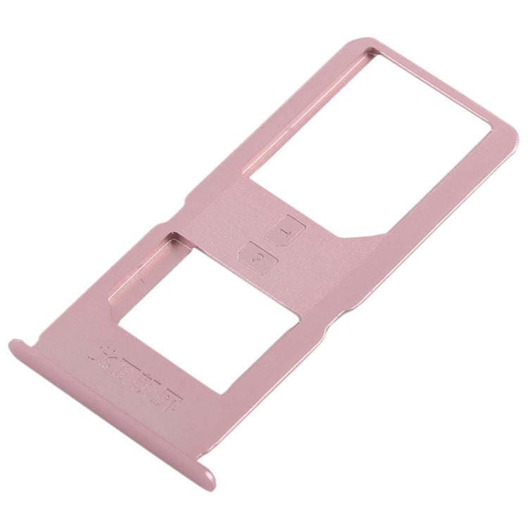2 x plateau de carte SIM pour Vivo X6S Plus (or rose)