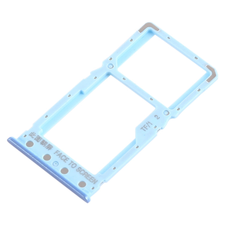 Bandeja de Tarjeta SIM + Bandeja de Tarjeta SIM / Bandeja de Tarjeta Micro SD Para Xiaomi Redmi 6 / Redmi 6A (Azul)