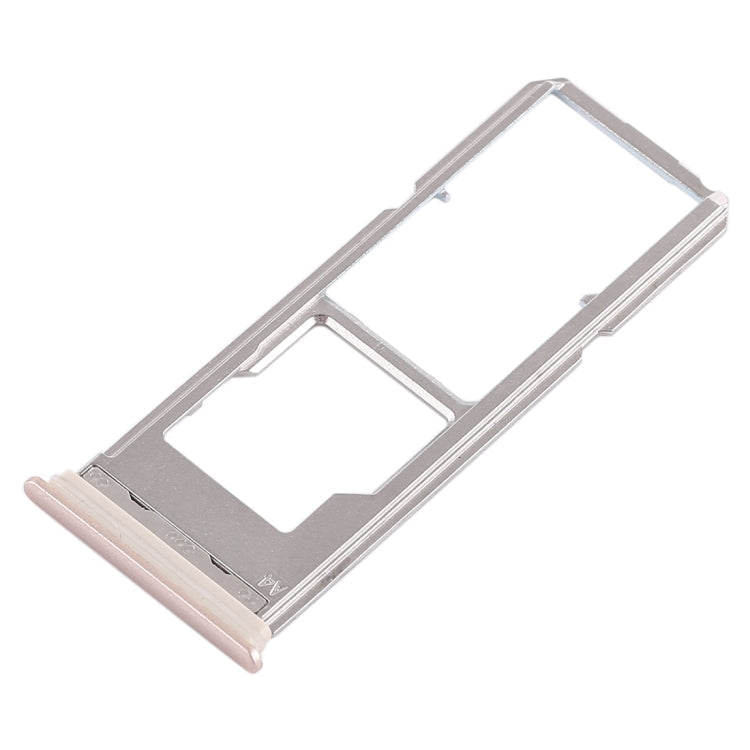 2 x SIM Card Tray + Micro SD Card Tray for Vivo Y79 (Gold)