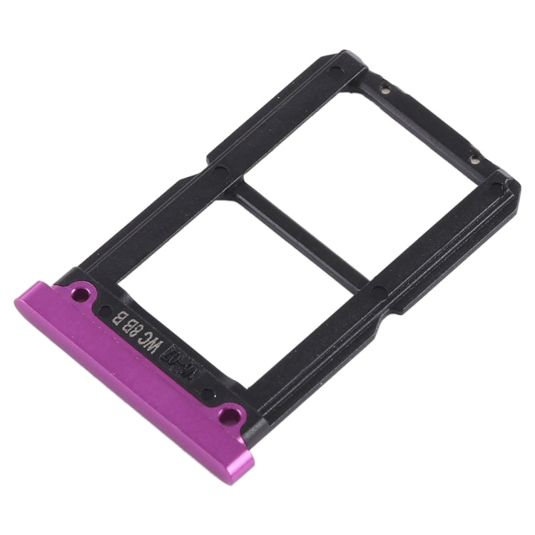 2 x plateau de carte SIM pour Oppo R17 (violet)