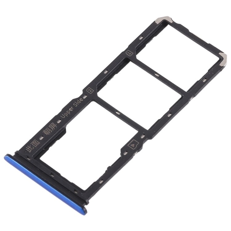 2 x Bandeja de Tarjeta SIM + Bandeja de Tarjeta Micro SD Para Vivo Y97 (Azul)