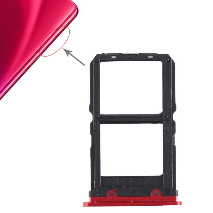2 x SIM Card Tray For Vivo X23 (Red)