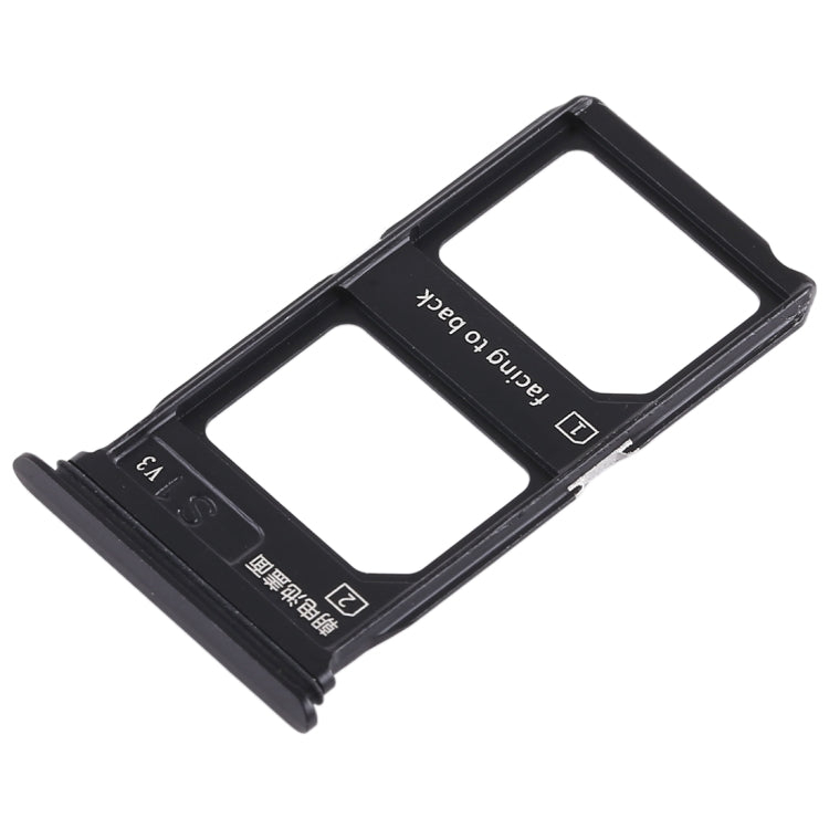2 x SIM Card Tray For Vivo X9 Plus (Black)