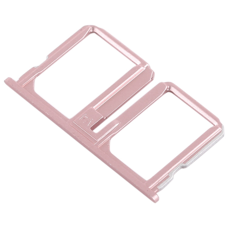 2 x plateau de carte SIM pour Vivo Xplay5 (or rose)