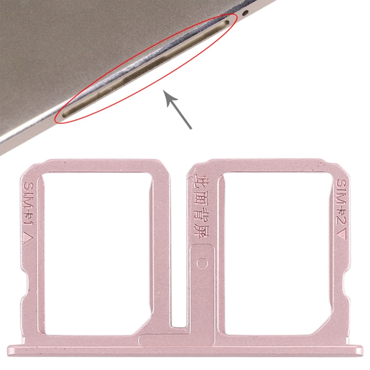 2 x SIM Card Tray for Vivo Xplay5 (Rose Gold)