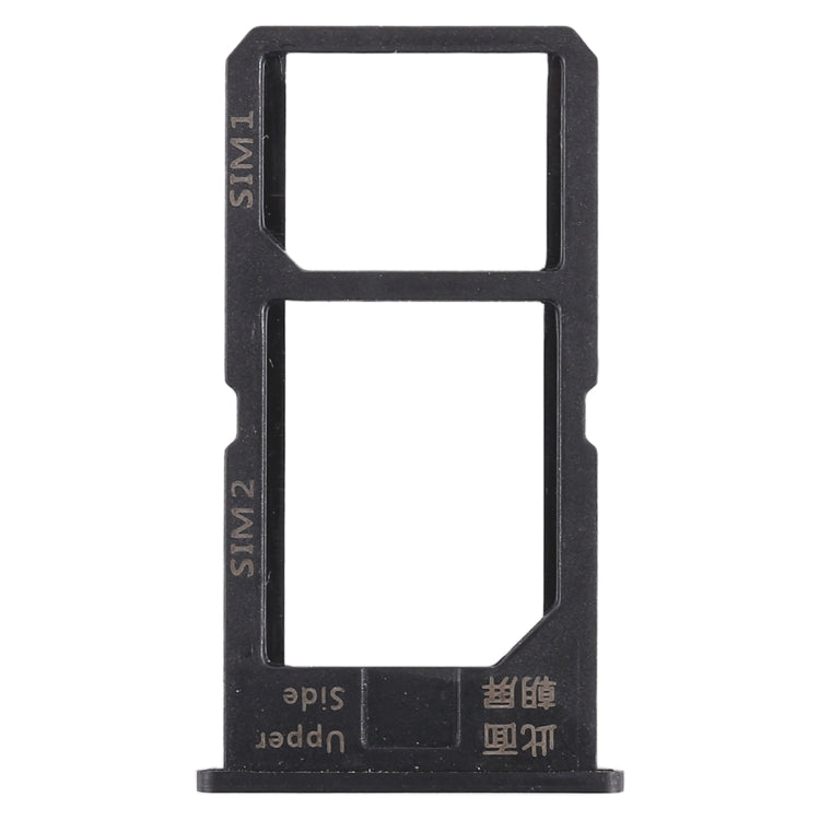2 x plateau de carte SIM pour Vivo Y55 (noir)