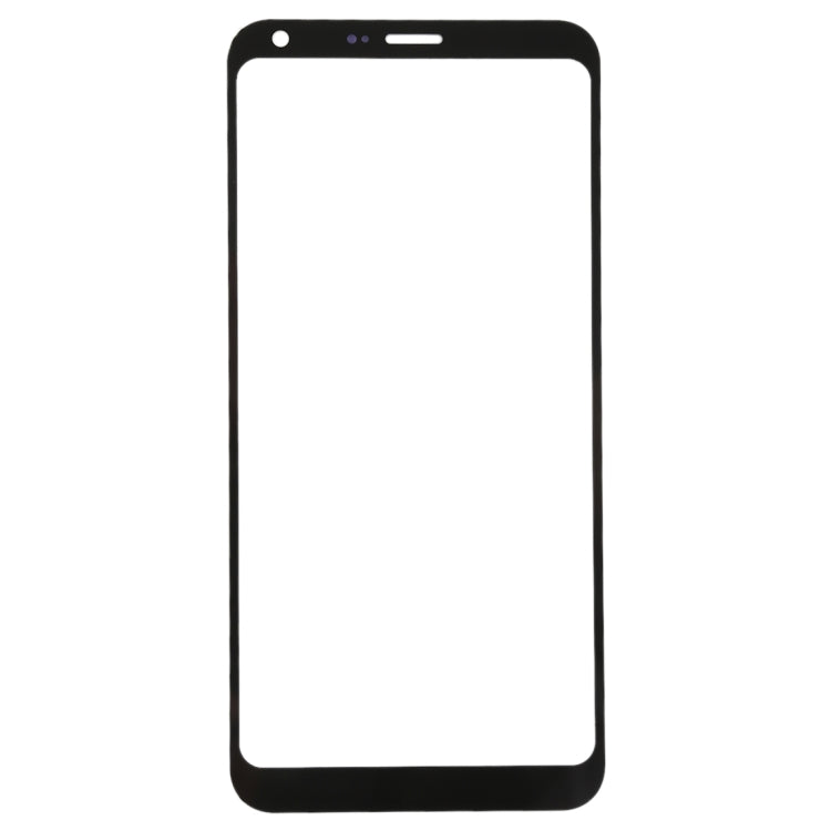 Front Screen Outer Glass Lens for LG Q6 / Q6+ LG-M700 M700 M700A US700 M700H M703 M700Y (Negro)