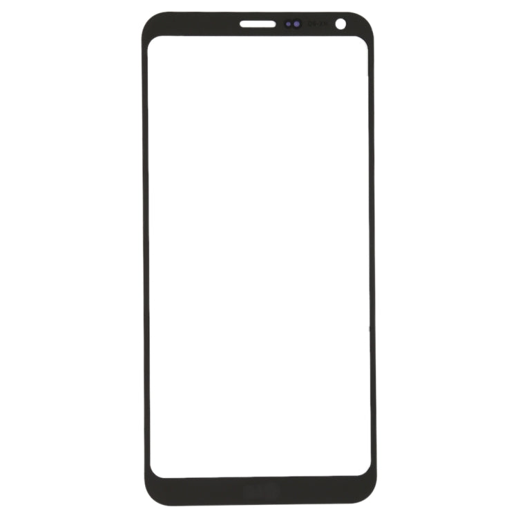 Front Screen Outer Glass Lens for LG Q6 / Q6+ LG-M700 M700 M700A US700 M700H M703 M700Y (Negro)