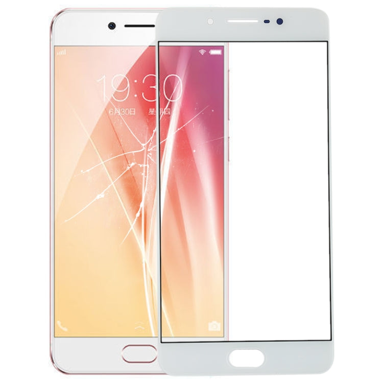 Écran en verre extérieur pour Vivo X7 Plus (Blanc)