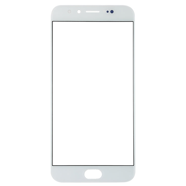 Écran en verre extérieur pour vivo X9 (blanc)