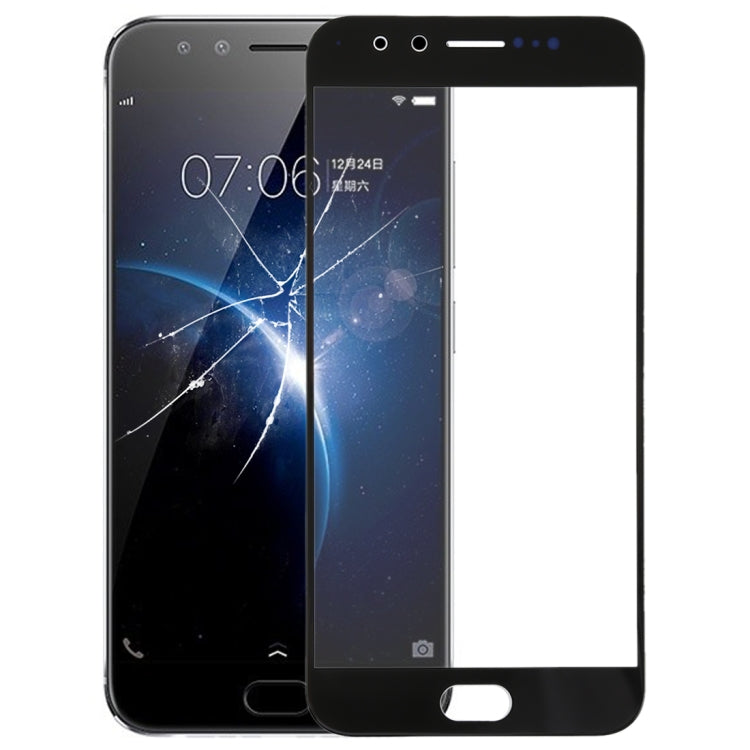 Outer Glass Screen For Vivo X9i (Black)