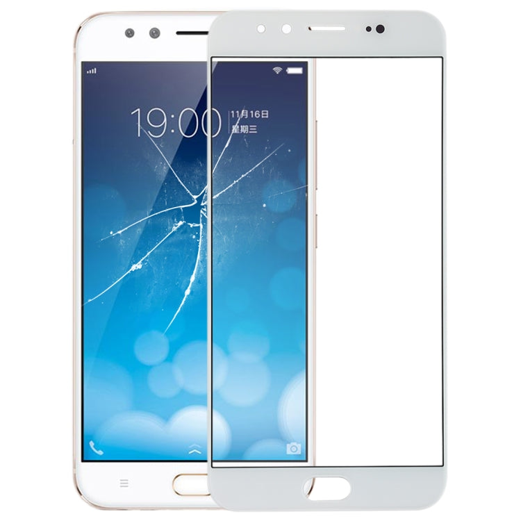 Écran en verre extérieur pour Vivo X9 Plus (Blanc)