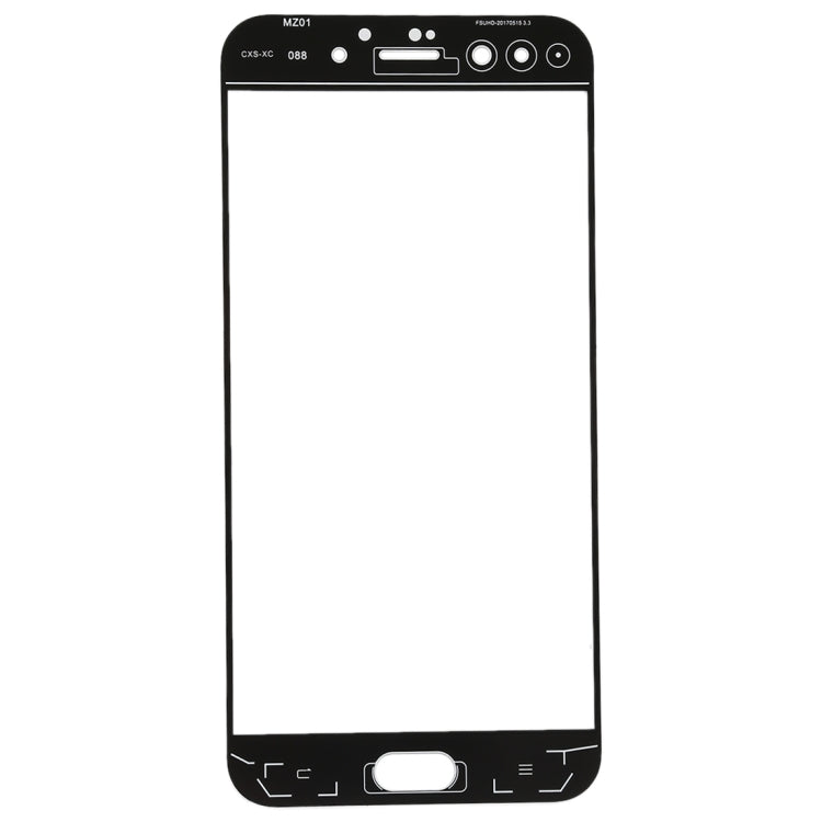 Écran en verre extérieur pour Vivo X9s Plus (Blanc)