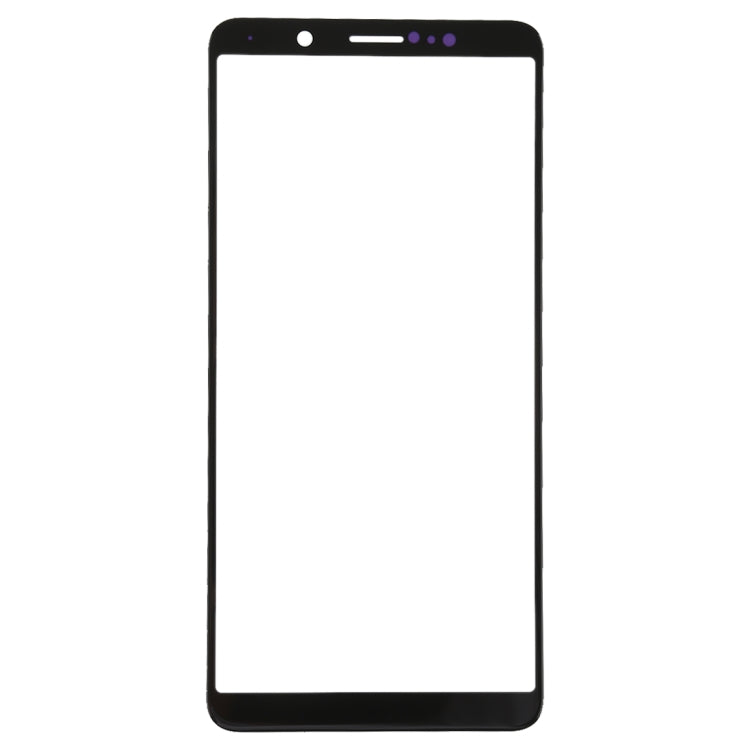 Écran extérieur en verre pour Vivo Y75 / V7 (Noir)