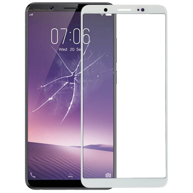 Écran en verre extérieur pour vivo Y79 (blanc)