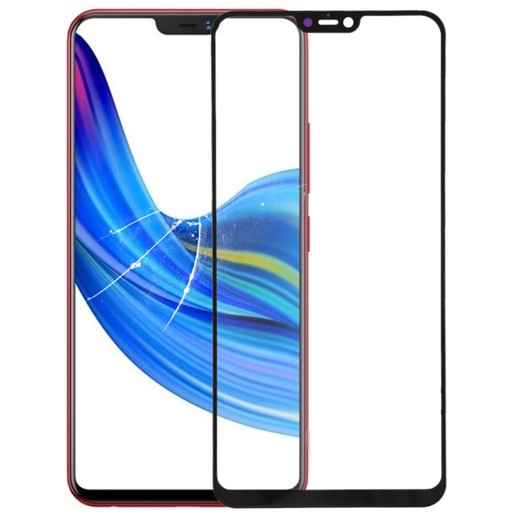 Écran en verre extérieur pour Vivo Z1 (noir)