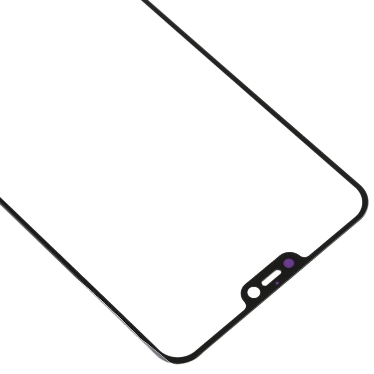 Écran en verre extérieur pour Vivo Z1 (noir)