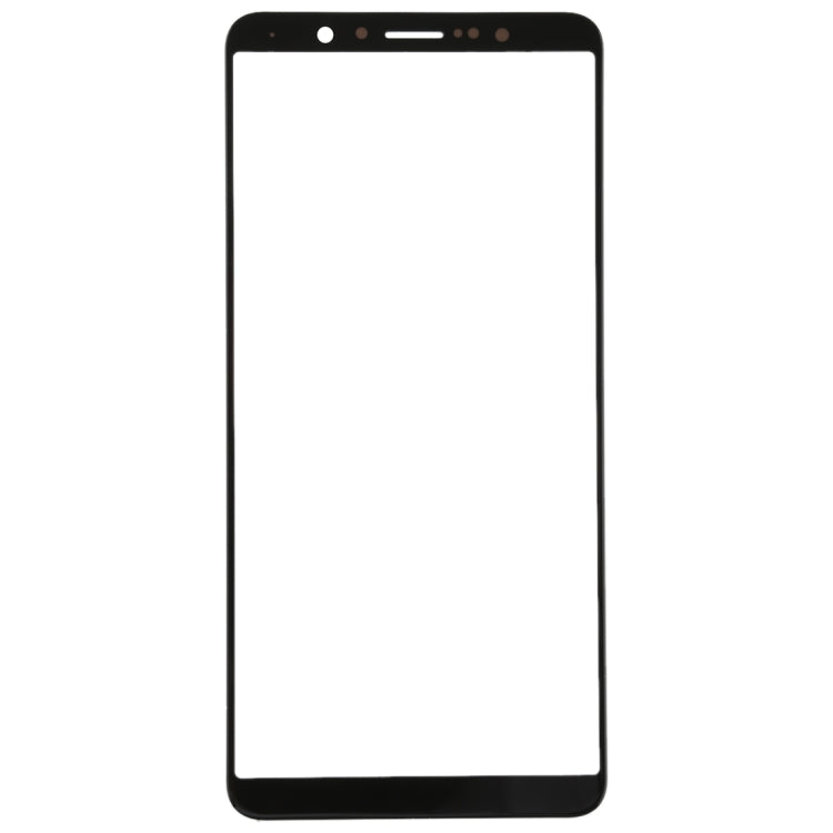 Écran en verre extérieur pour Vivo X20 (noir)