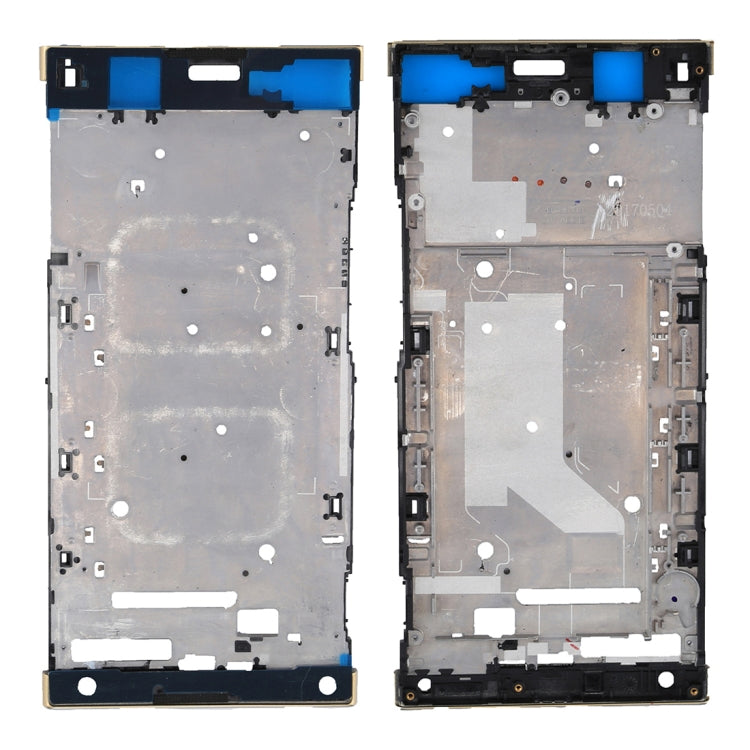 Front Housing LCD Frame Bezel Plate for Sony Xperia XA1 Ultra (Gold)