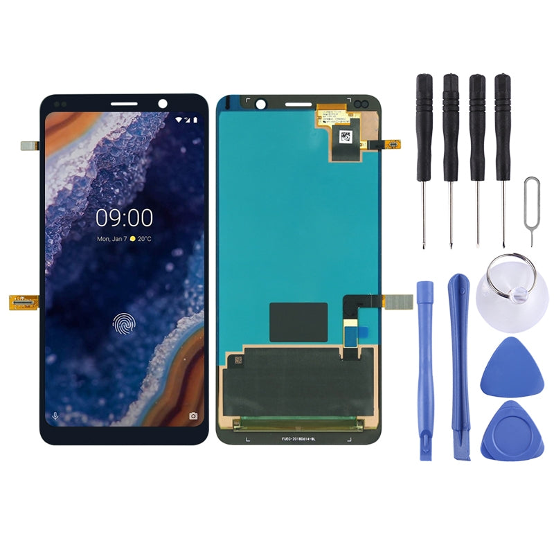 LCD Screen + Touch Digitizer Nokia 9 PureView Black