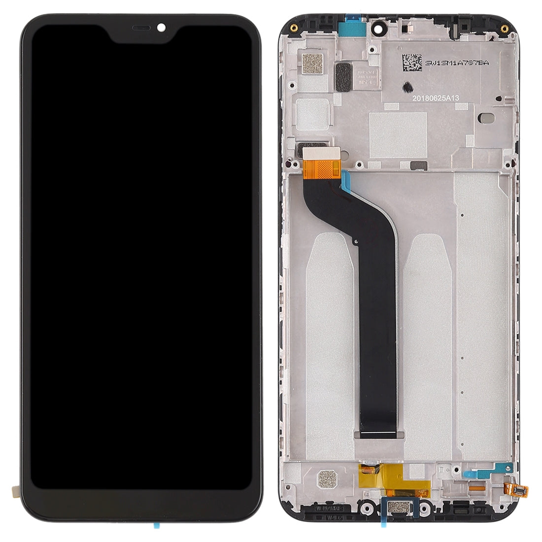 Pantalla Completa LCD + Tactil + Marco Xiaomi Redmi 6 Pro A2 Lite Negro