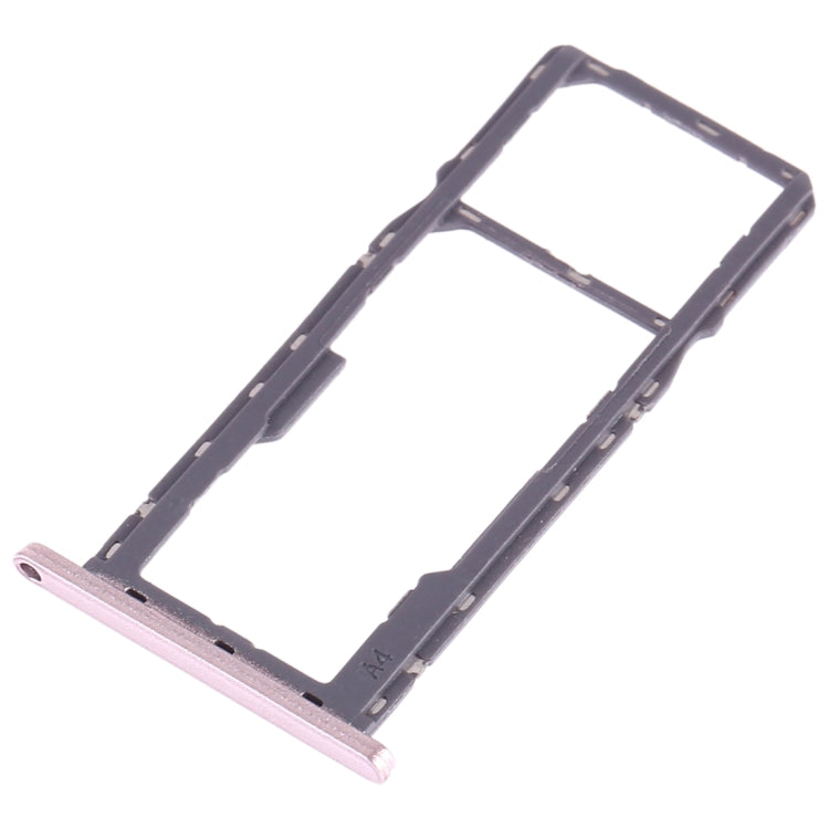 SIM Card Tray + SIM Card Tray + Micro SD Card Tray for Asus Zenfone Max M1 ZB555KL (Rose Gold)