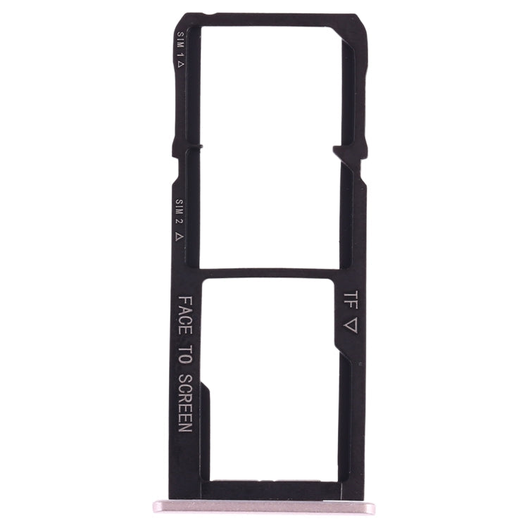 Tiroir Carte SIM + Tiroir Carte SIM + Tiroir Carte Micro SD pour Asus Zenfone 4 Selfie ZD553KL / ZB553KL (Or)