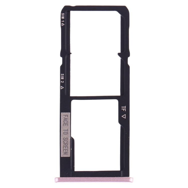 Tiroir Carte SIM + Tiroir Carte SIM + Tiroir Carte Micro SD pour Asus Zenfone 4 Selfie ZD553KL / ZB553KL (Or Rose)