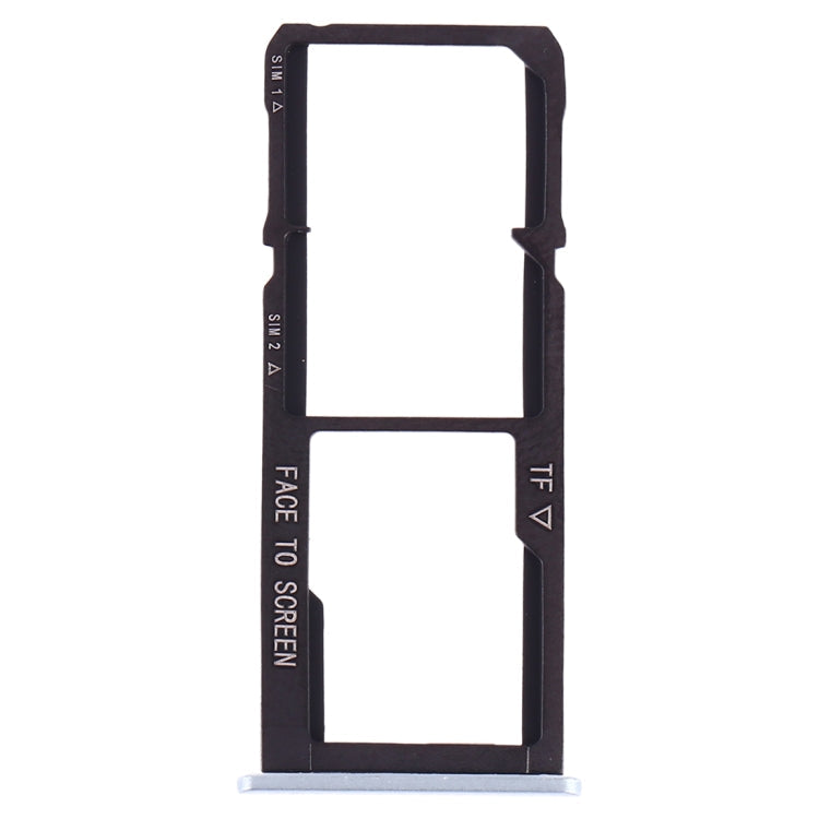 Tiroir Carte SIM + Tiroir Carte SIM + Tiroir Carte Micro SD pour Asus Zenfone 4 Selfie ZD553KL / ZB553KL (Bleu Clair)
