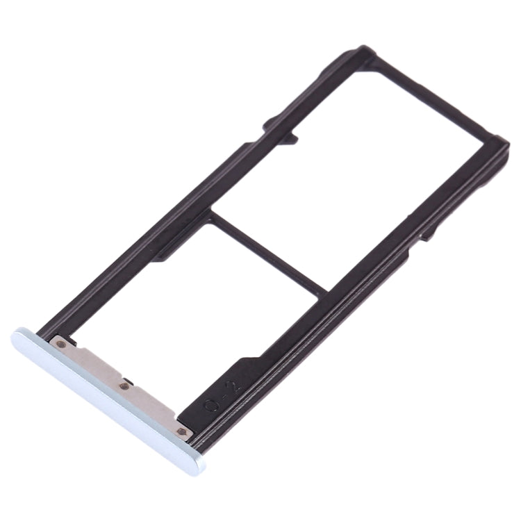 Bandeja de Tarjeta SIM + Bandeja de Tarjeta SIM + Bandeja de Tarjeta Micro SD Para Asus Zenfone 4 Selfie ZD553KL / ZB553KL (Azul Claro)