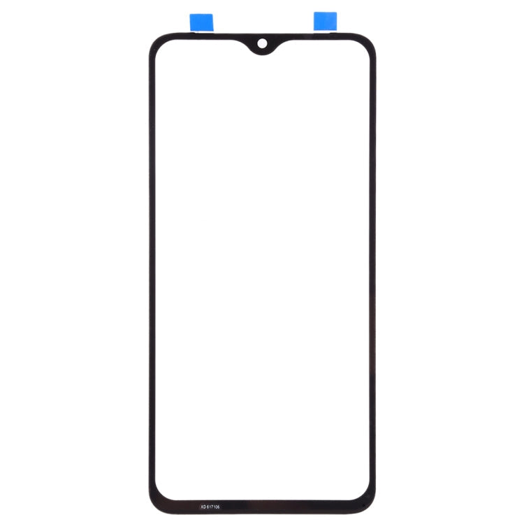 Lente de Cristal Exterior de la Pantalla Frontal Para OnePlus 7 (Negro)