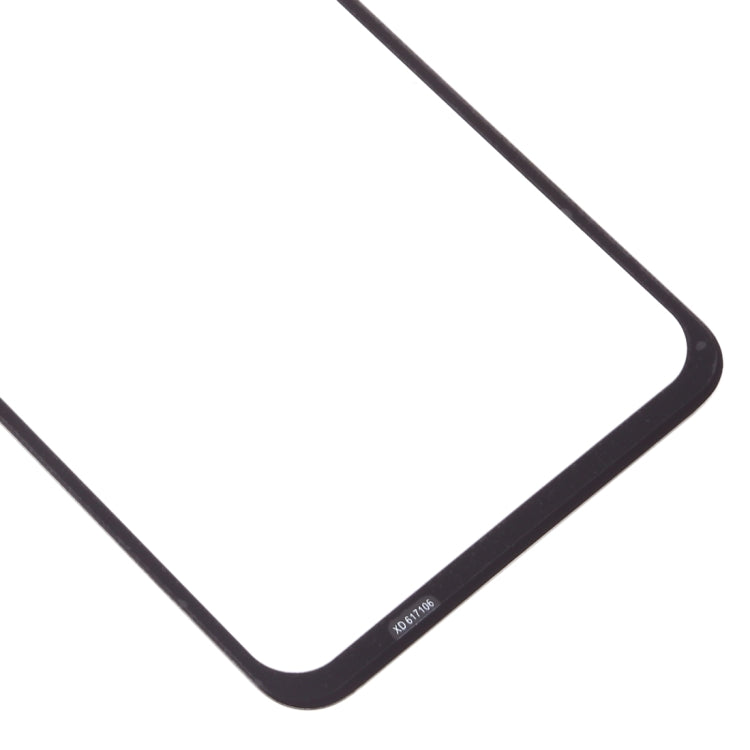 Lente de Cristal Exterior de la Pantalla Frontal Para OnePlus 7 (Negro)