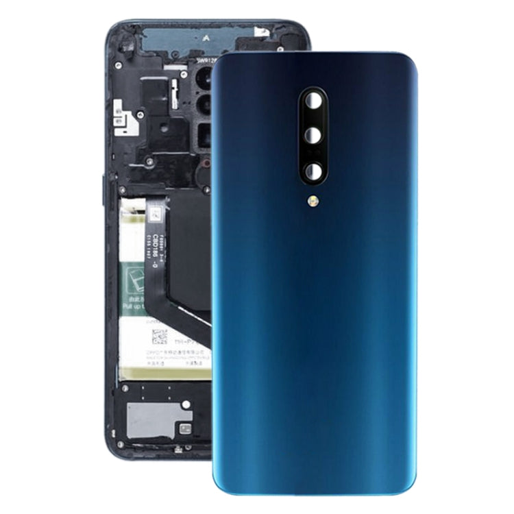 Tapa Trasera de la Batería con Lente de Cámara Para OnePlus 7 Pro (Azul)