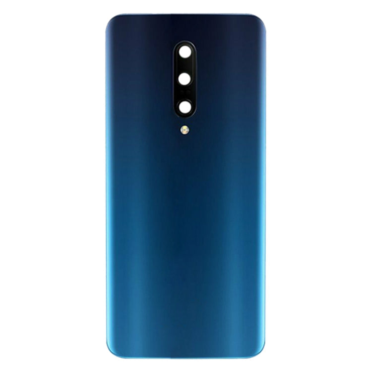 Coque arrière de batterie avec objectif d'appareil photo pour OnePlus 7 Pro (Bleu)