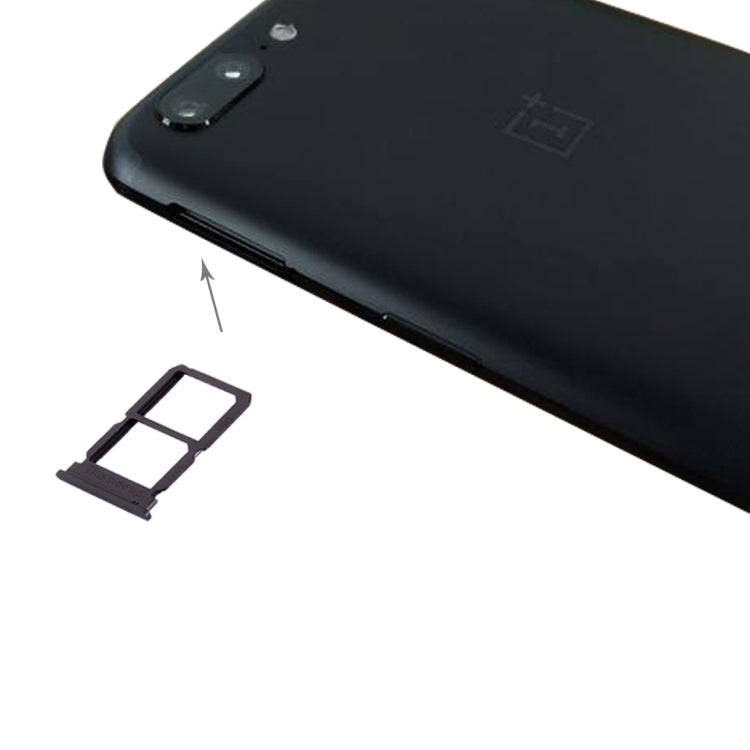 Bandeja de Tarjeta SIM Para OnePlus 5 (Gris pizarra)