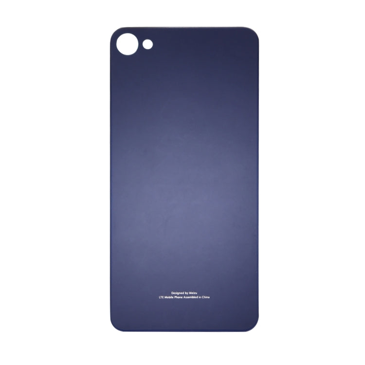 Meizu Meilan X Glass Battery Cover with Adhesive (Blue)