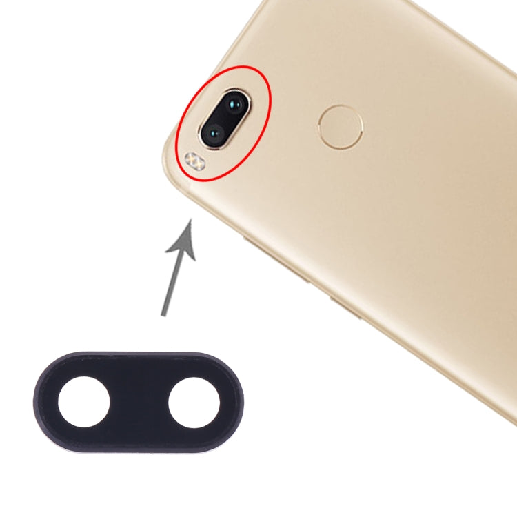 10 PCS Camera Lens Cover for Xiaomi MI 5X / A1 (Black)