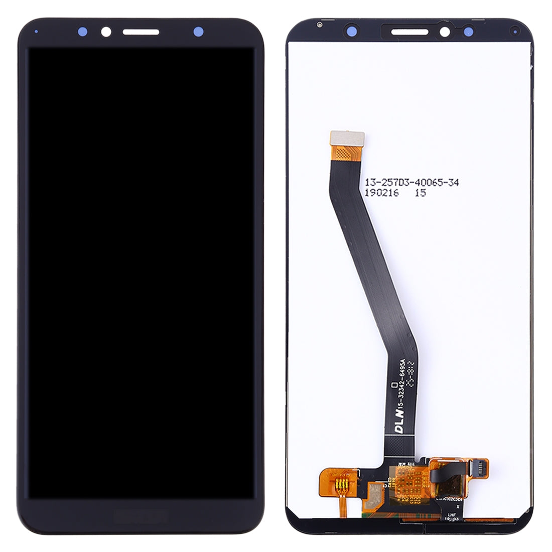 Ecran LCD + Vitre Tactile Huawei Y6 Prime (2018) Noir