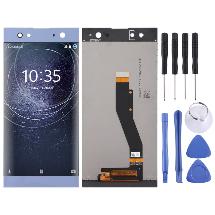 Complete LCD Screen and Digitizer Assembly for Sony Xperia XA2 Ultra (Blue)