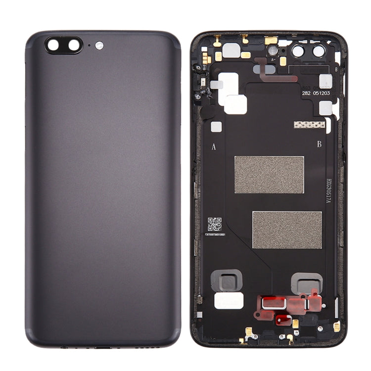 Tapa Trasera de la Batería Para OnePlus 5 (Negro)