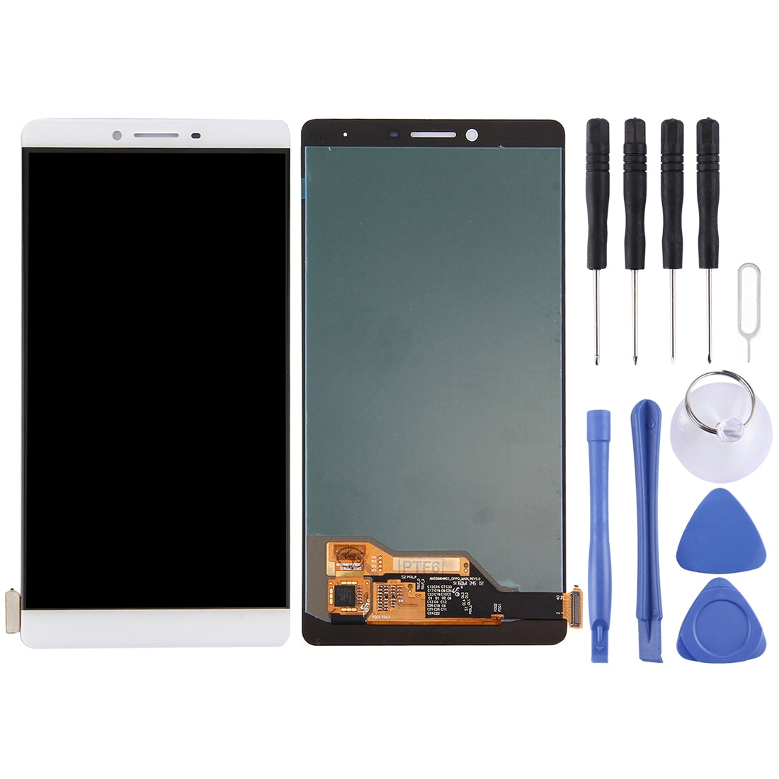 Pantalla LCD + Tactil Digitalizador Oppo R7 Plus Blanco